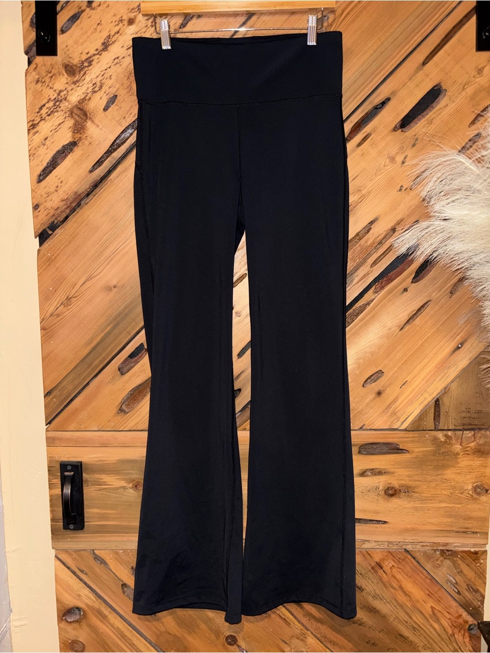 American Tall Women's Black Flare Legging Active Pants